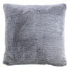 KISSEN Kinta donner 45 x 45 cm - Hellgrau, Textil (45/45cm) - Vivaraise