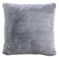 KISSEN Kinta donner 45 x 45 cm - Hellgrau, Textil (45/45cm) - Vivaraise