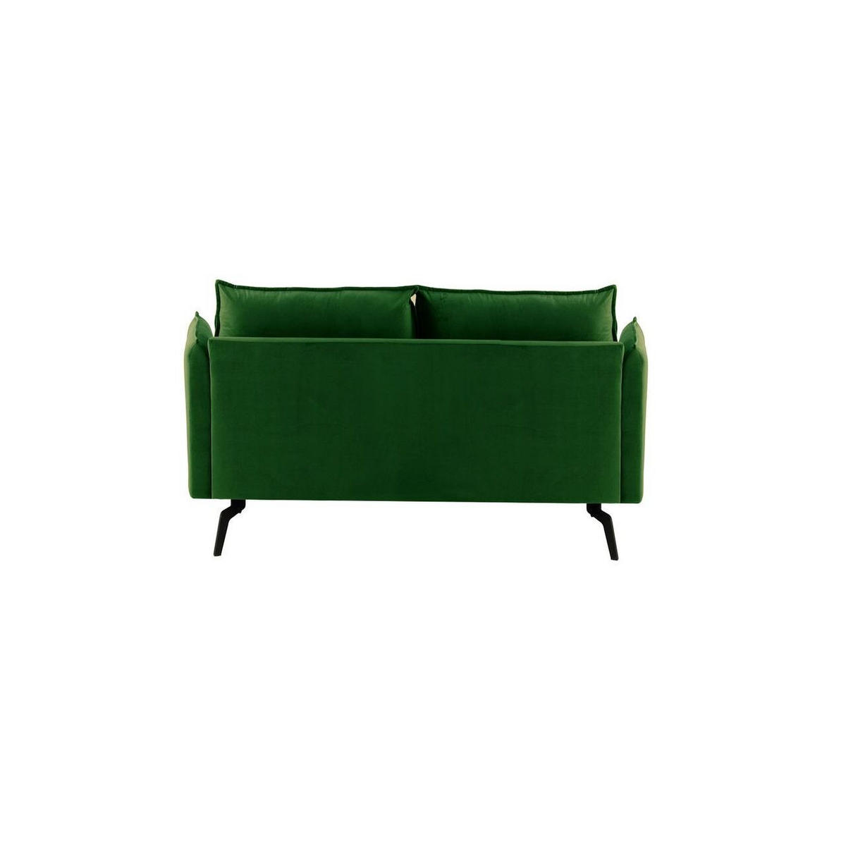 ZWEISITZER-SOFA Layla-Velluto 10 - Grün, Holz/Textil (171/95/98cm)