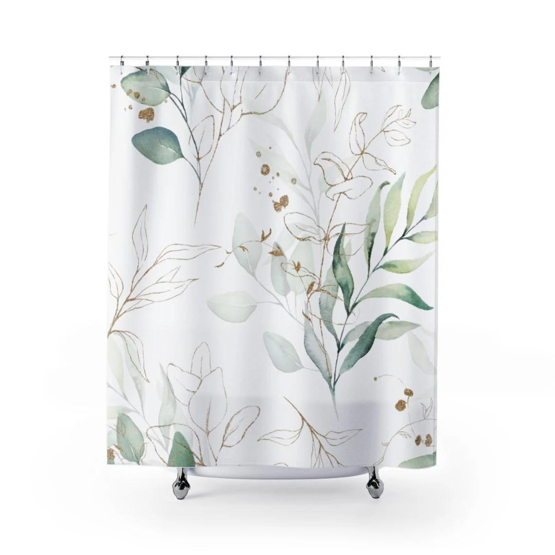 DUSCHVORHANG – 180 x 180 cm – Material: Polyester - Multicolor, Textil (180/180cm)