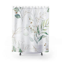 DUSCHVORHANG – 180 x 180 cm – Material: Polyester - Multicolor, Textil (180/180cm)
