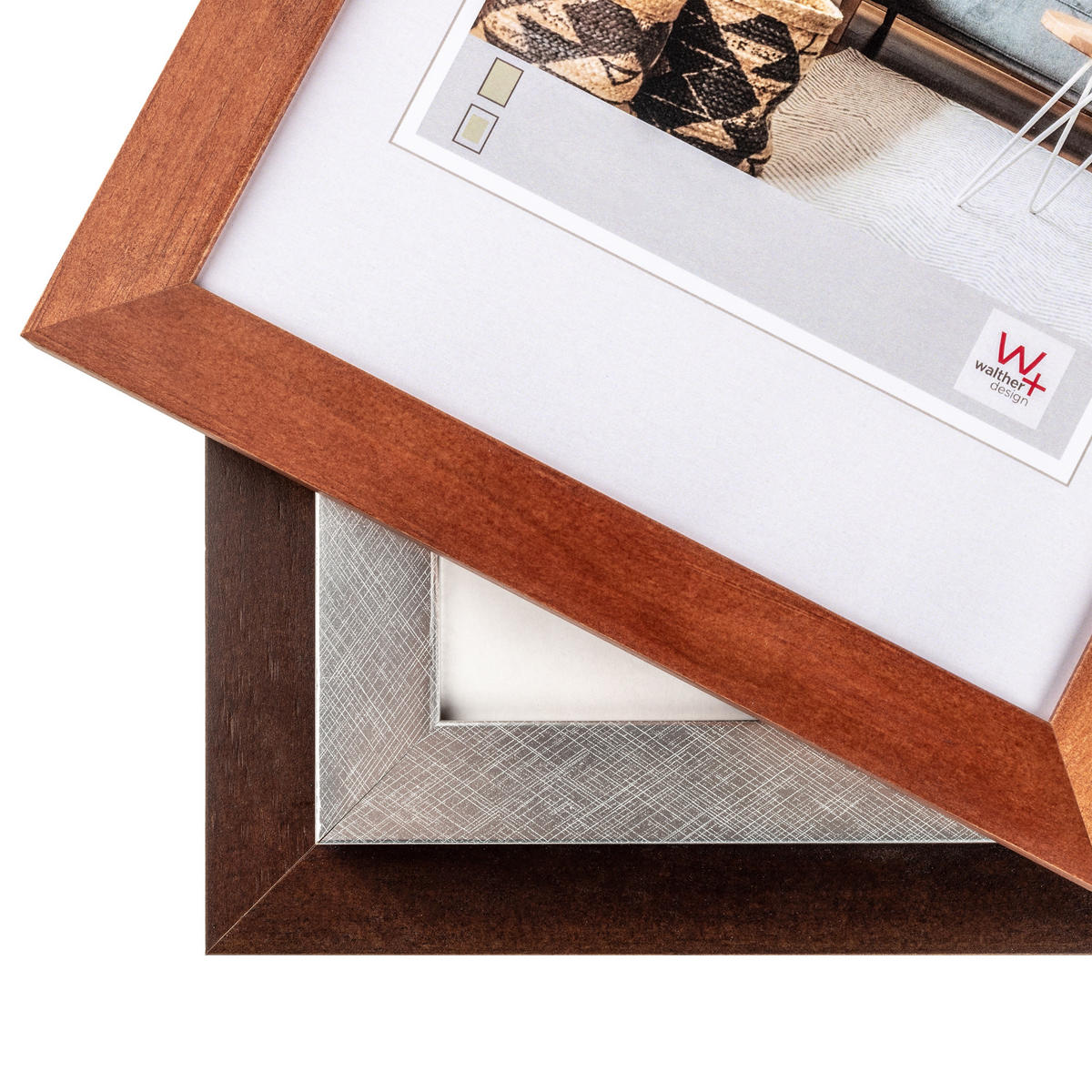 BILDERRAHMEN Nizza Holzrahmen 040X050 cm, NATUR - Naturfarben, Holzwerkstoff (44/54/1.6cm) - walther design