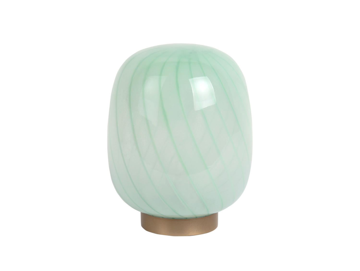 TISCHLAMPE Summer Globe 15.6/15.6/20 cm - Grün, Glas (15.6/15.6/20cm) - Leitmotiv