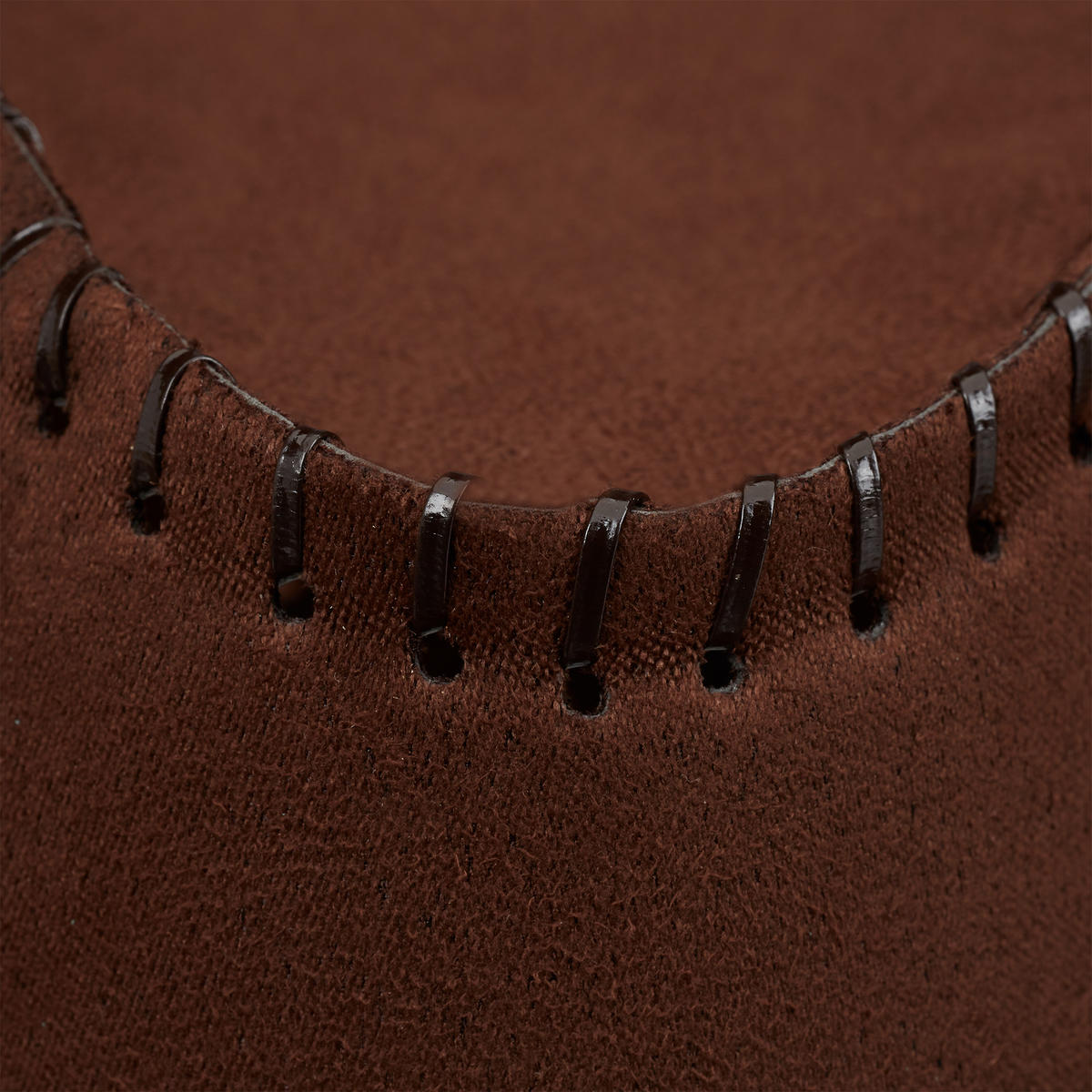 COWBOYHUT - Braun, Textil (35.5/16/39cm) - Relaxdays