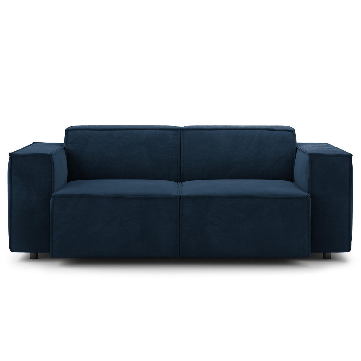 2-SITZER SOFA - Dunkelblau, Textil (189/70/96cm) - home24