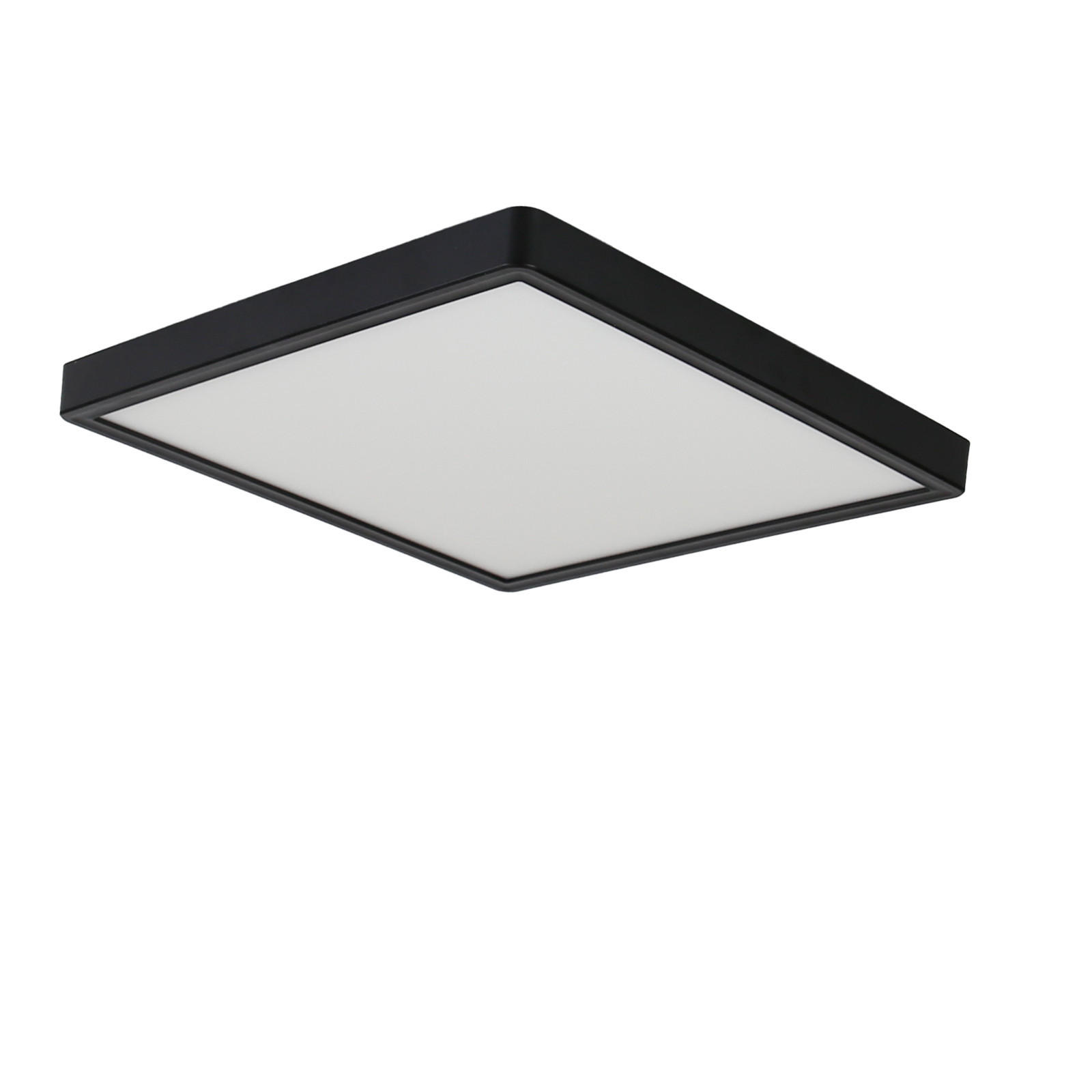 Thumbnail - Nettlife Led-Deckenleuchte, Schwarz, Kunststoff, Quadratisch, 23x2x23 cm, Lampen & Leuchten, LED Beleuchtung, LED-Decken...