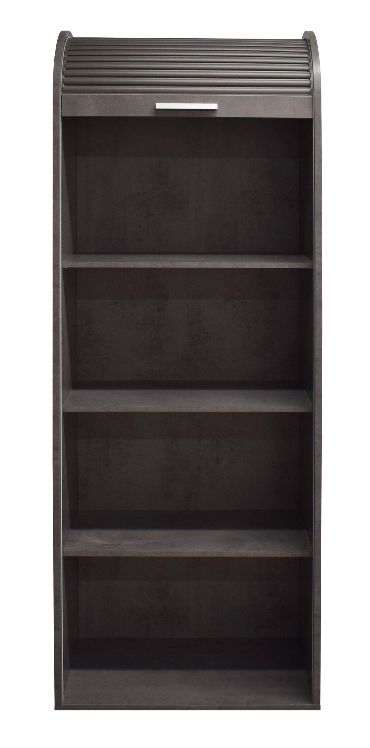 JALOUSIESCHRANK Eadith 69 x 44 x 192 Rollladenschrank Graphit/Graphit - Graphitfarben, Holz (69/192/44cm) - 58aufmkessel