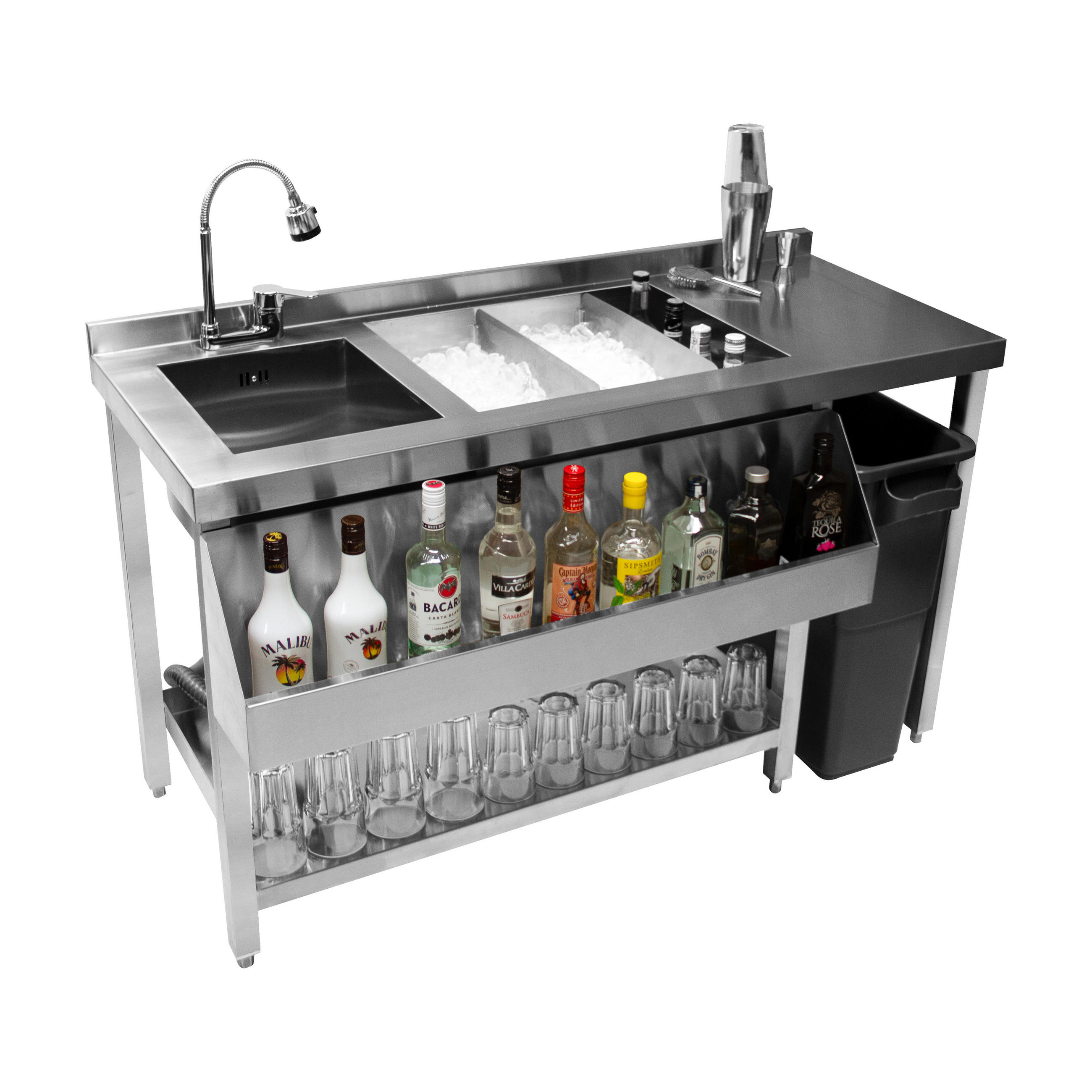COCKTAILBAR STATION - Alufarben, Metall (1/1/1cm) - Monstershop