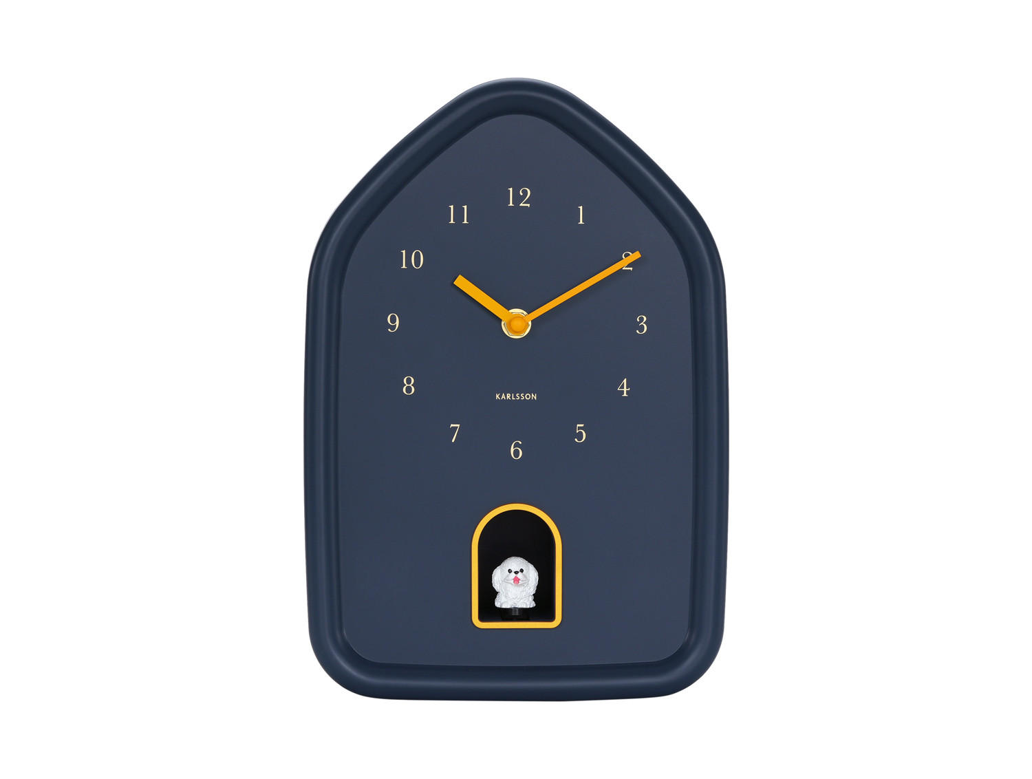 Karlsson Wanduhr Blau 29.1x29.1x29.1 cm