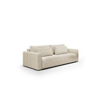 SOFA Schlafsofa Chaira - Beige, Holzwerkstoff/Textil (238/85/103cm) - Fun Möbel