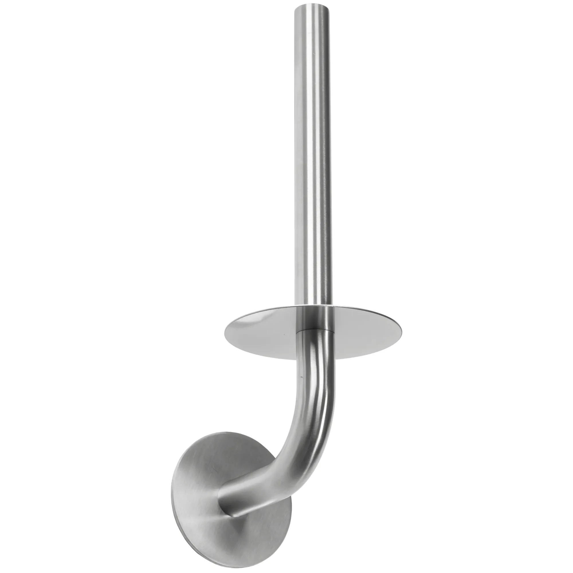 HALTER Für Toilettenpapier Rea Nickel Brush Inox 322220 Duo - Chromfarben, Metall (23/7/11cm) - REA