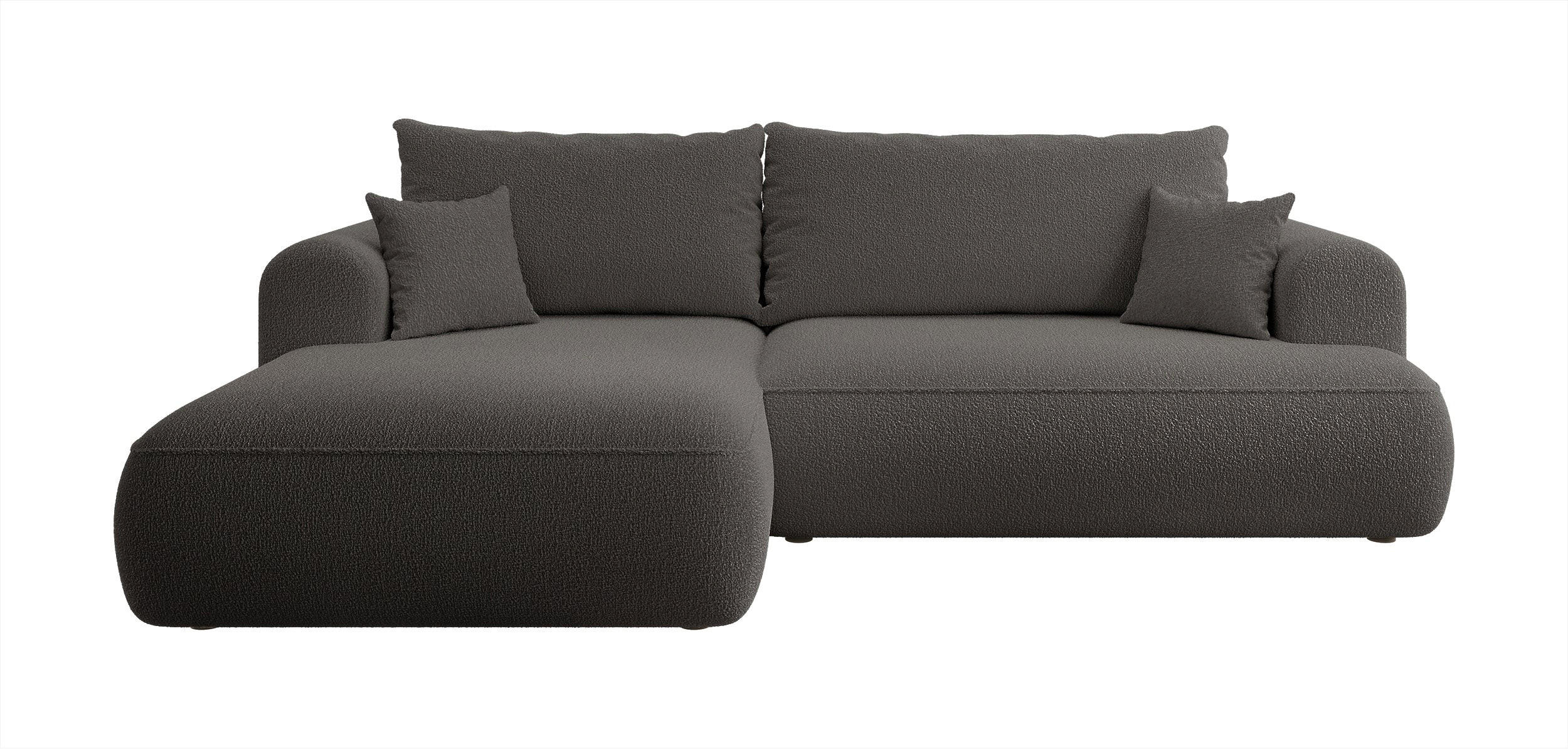 Selsey Ecksofa Dunkelgrau 260x165 cm