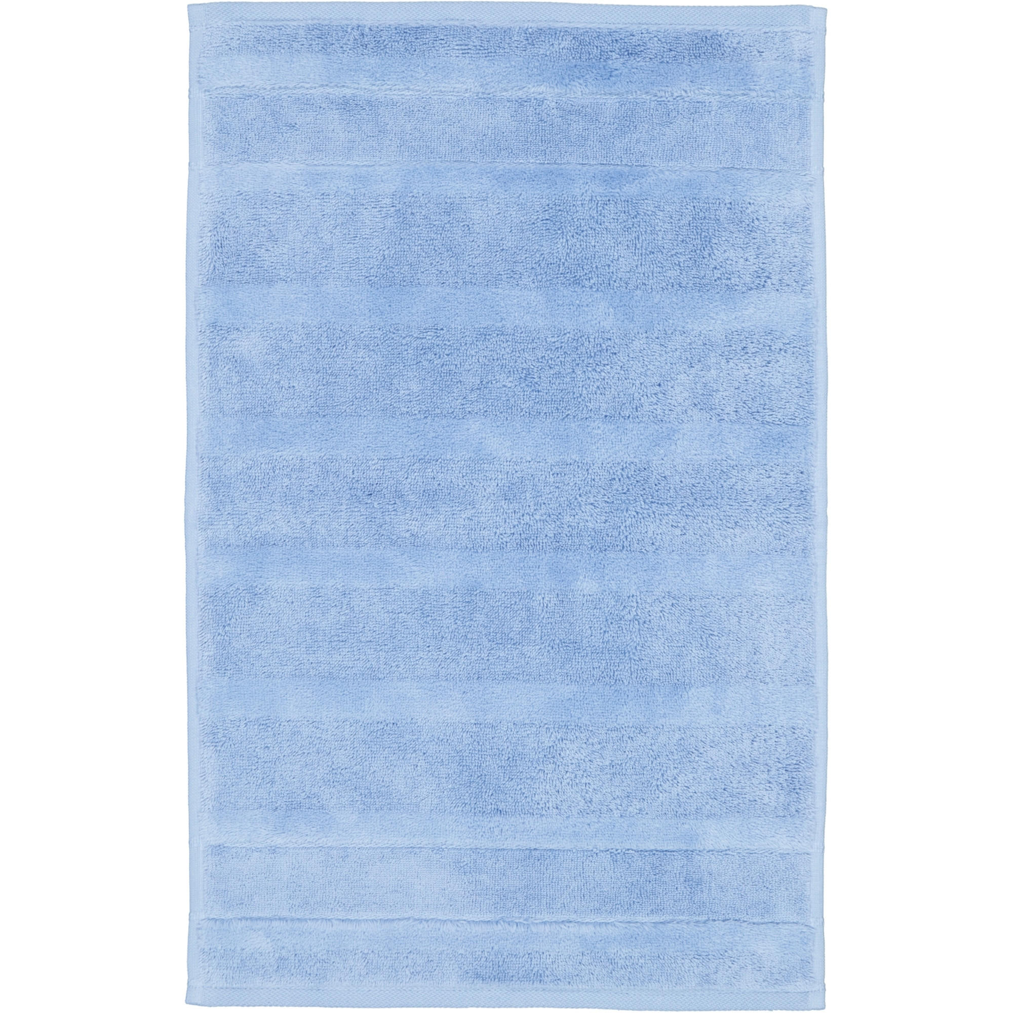 HANDTÜCHER NOBLESSE2 UNI 1002 SKY - 138 - Blau, Textil (30/50cm) - Cawö