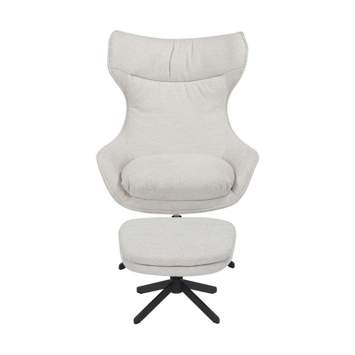 SESSEL Liv Weiß 85/77/108 cm - Weiß, Textil (77/108/85cm) - Starfurn