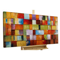 METALLBILD Bunt 120/60 cm - Multicolor, Metall (6.8/60cm) - KUNSTLOFT