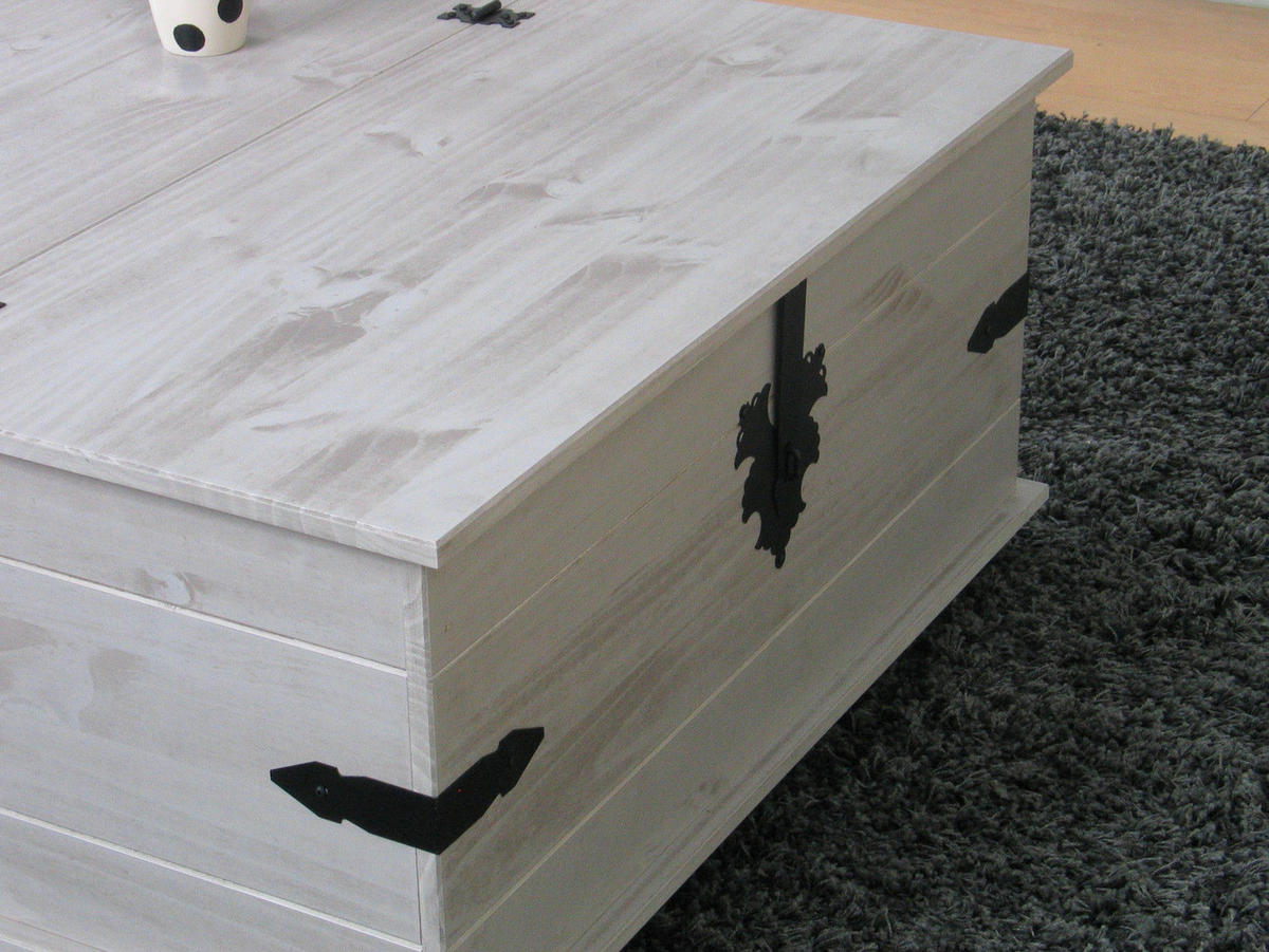 COUCHTISCH mit 5 Schubladen 91x91 cm in grau - Grau, Holzwerkstoff (92/92/45cm) - ebuy24