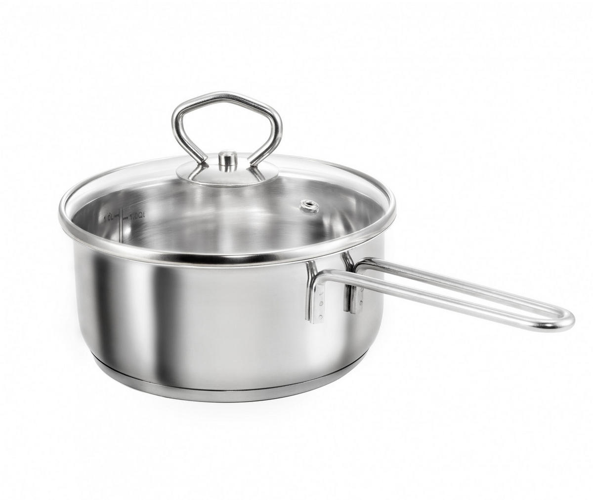 TOPFSET Merkur, Edelstahl, Induktion, 4-teilig - Edelstahlfarben, Metall - KOPF