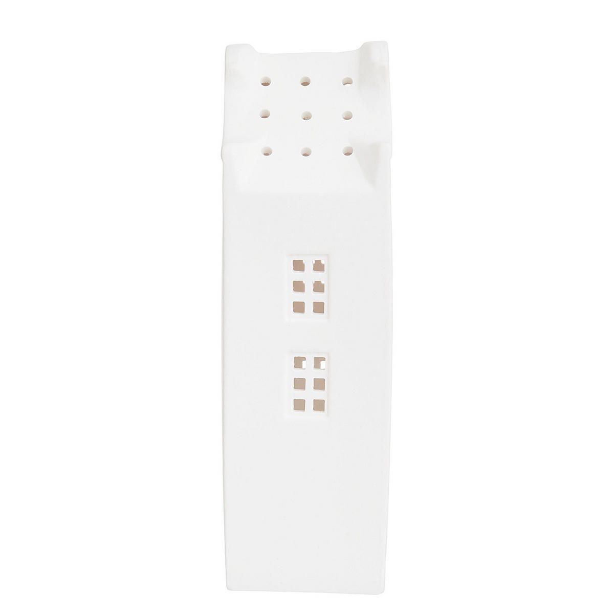 GRACHTENHAUS Amsterdam - Weiß, Keramik (5/19/7cm) - Butlers