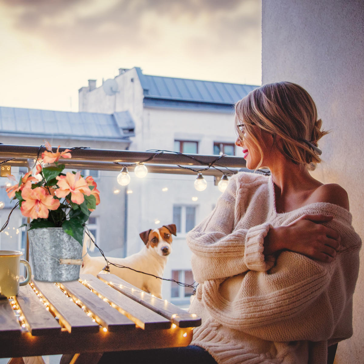 5XZINKTOPF - Silberfarben, Holz/Metall (17/15/18cm) - Relaxdays