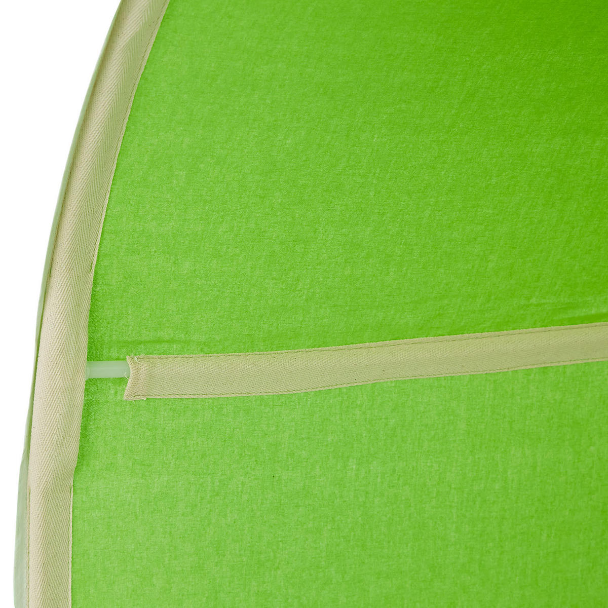 HOCHBETT 90/200 cm in Weiß Rutsche Bettvorhang Grün Matratze + Lattenrost - Weiß/Grün, Holz/Textil (90/200cm) - Homestyle4u