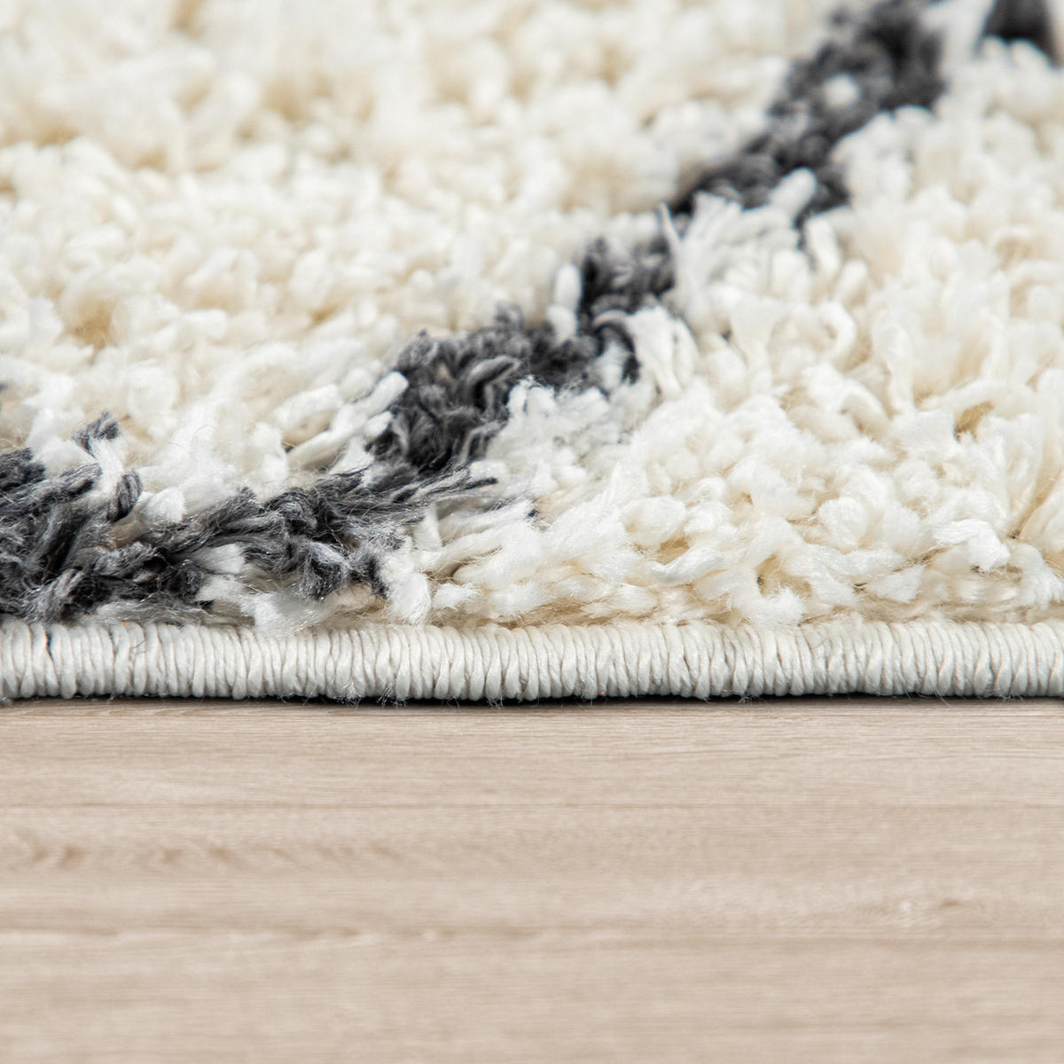 HOCHFLORTEPPICH 120/170 cm Kalmar 442 - Creme, Textil (120/170cm) - Paco Home