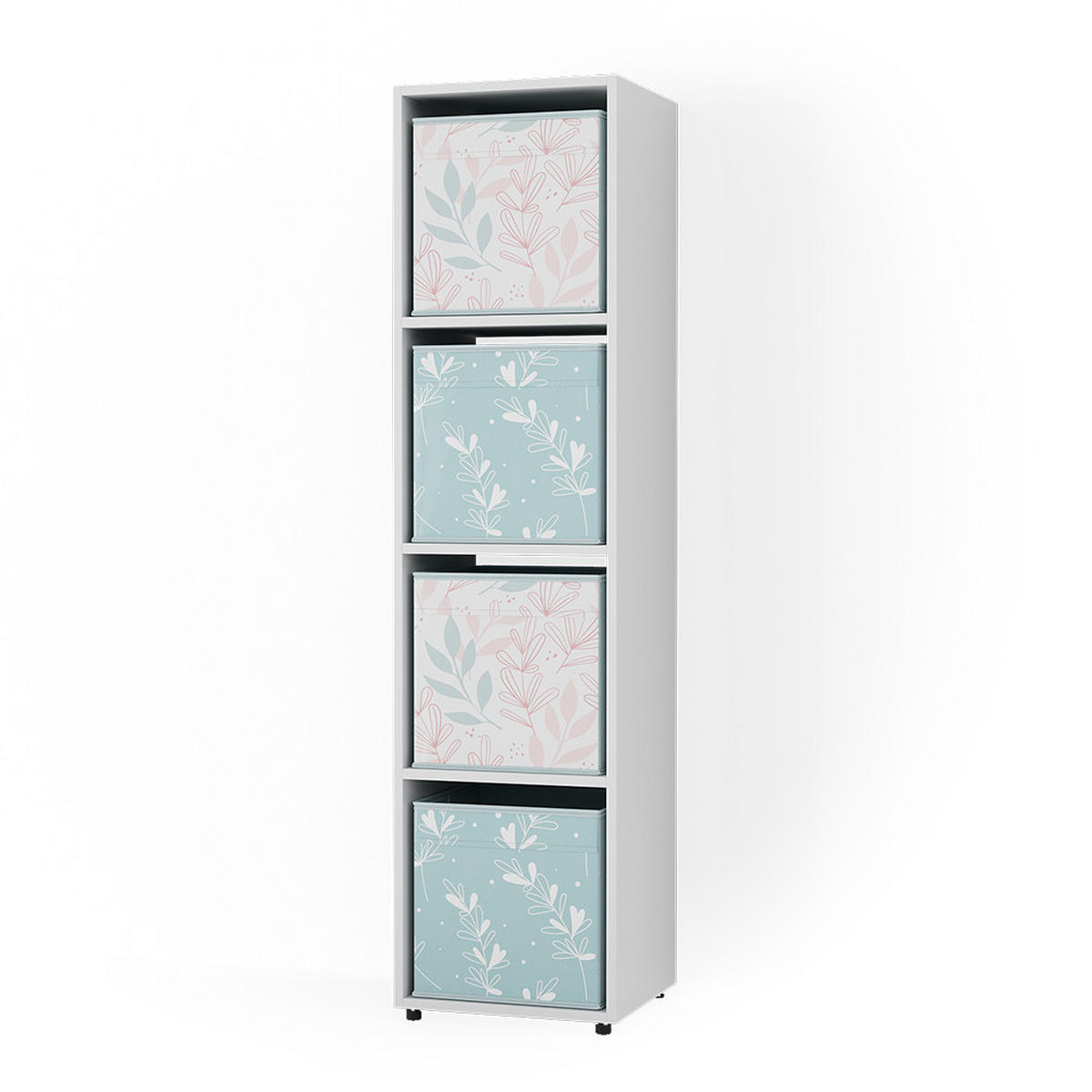 DĚLICÍ STĚNA Ludus Bílá - bílá, kompozitní dřevo (142.5/36.2/33cm) - Vicco