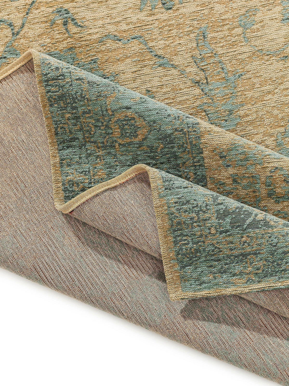 FLACHGEWEBETEPPICH Frencie Blau 160x235 cm - Blau, Textil (160/235cm) - benuta Nest