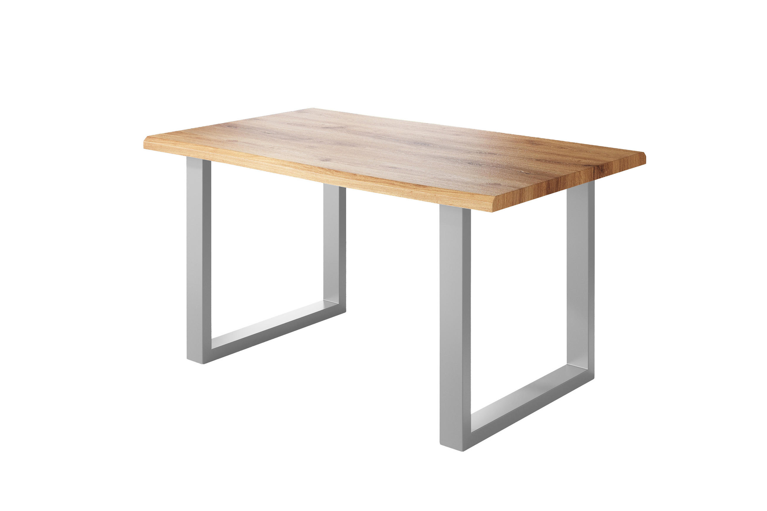 ESSTISCH JULIUS U - Wildeiche/Eichefarben, Holz (85/160/77cm) - SAM