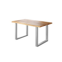 ESSTISCH JULIUS U - Wildeiche/Eichefarben, Holz (85/160/77cm) - SAM