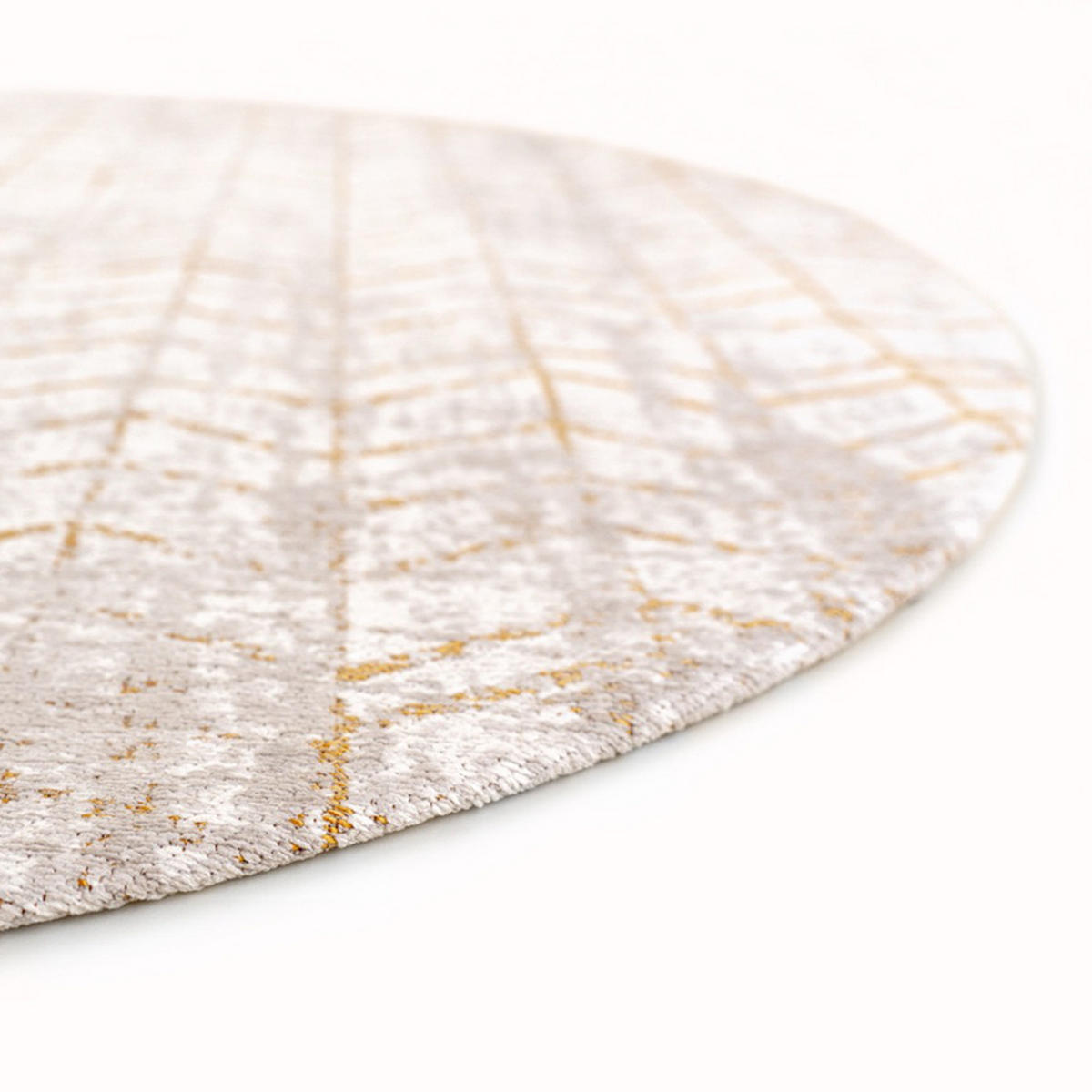 PREPROGA Central Yellow Mad Men 140/140 cm - bež, umetna masa/tekstil (140/140cm) - Louis De Poortere