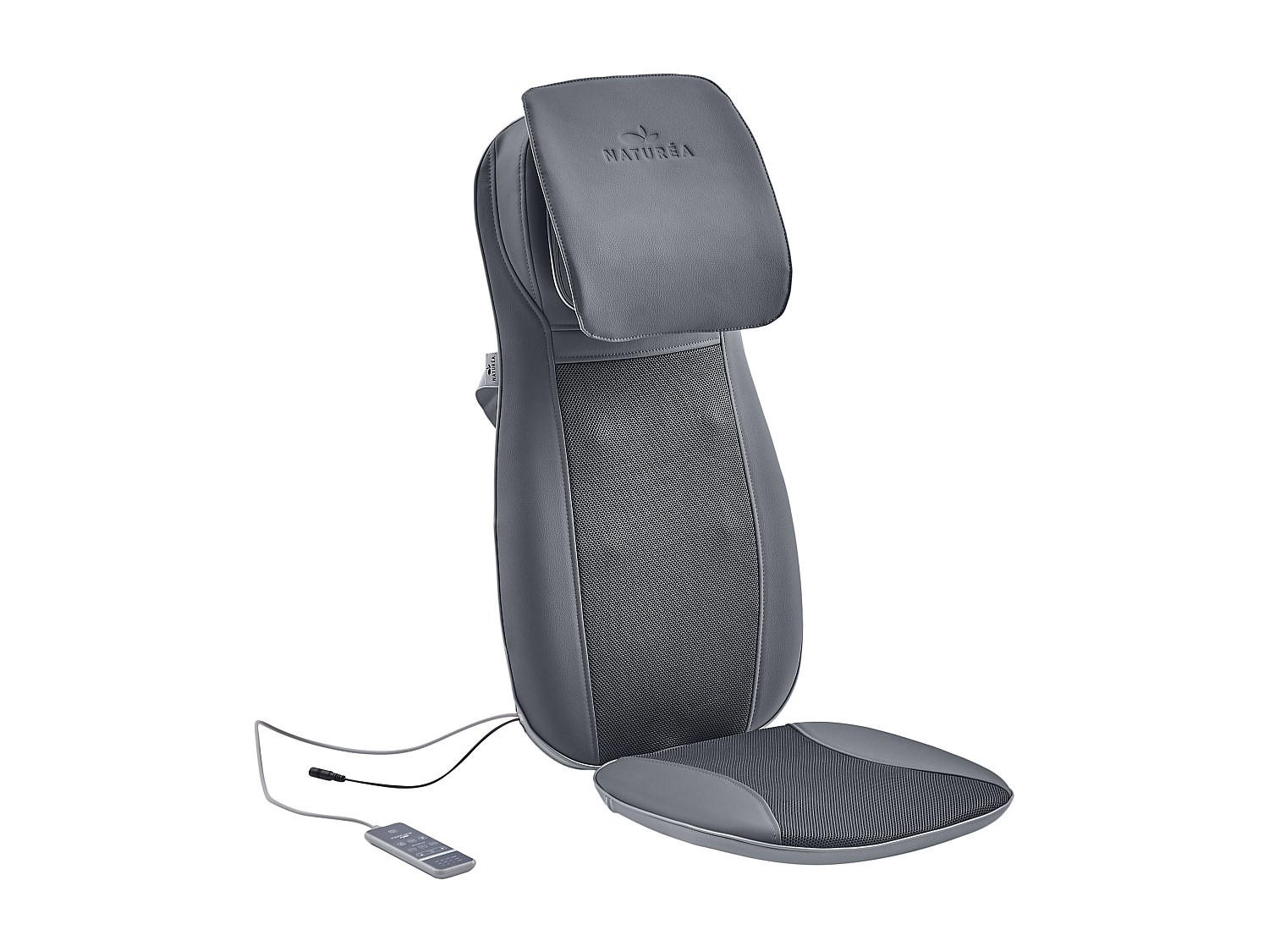 Vente-Unique Massagesessel Grau 42x80x52 cm