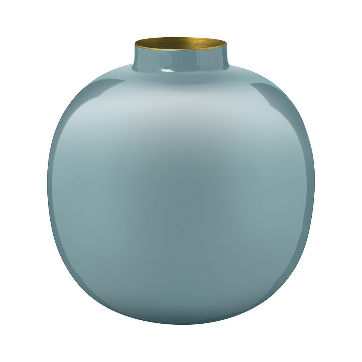 VASE Metal hellblau 23 cm - Hellblau, Metall (23cm) - Pip Studio