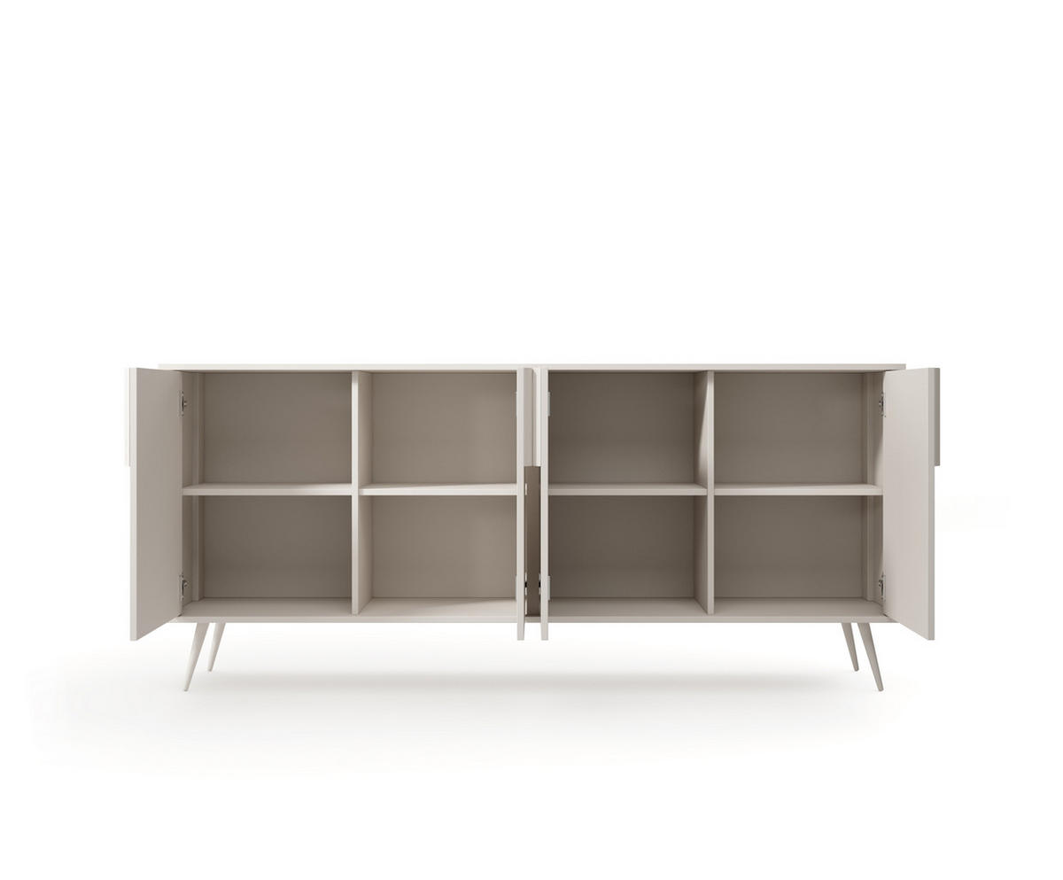KOMMODE: Kaschmir, 186,5 x 82,6 x 40 cm - Kaschmir, Holzwerkstoff (186.5/82.6/40cm) - 3XE LIVING