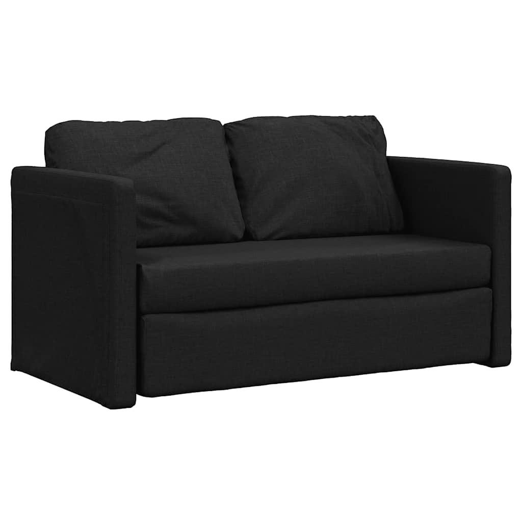 SCHLAFSOFA Anderson - Schwarz, Textil (112/60/55cm) - Nettlife
