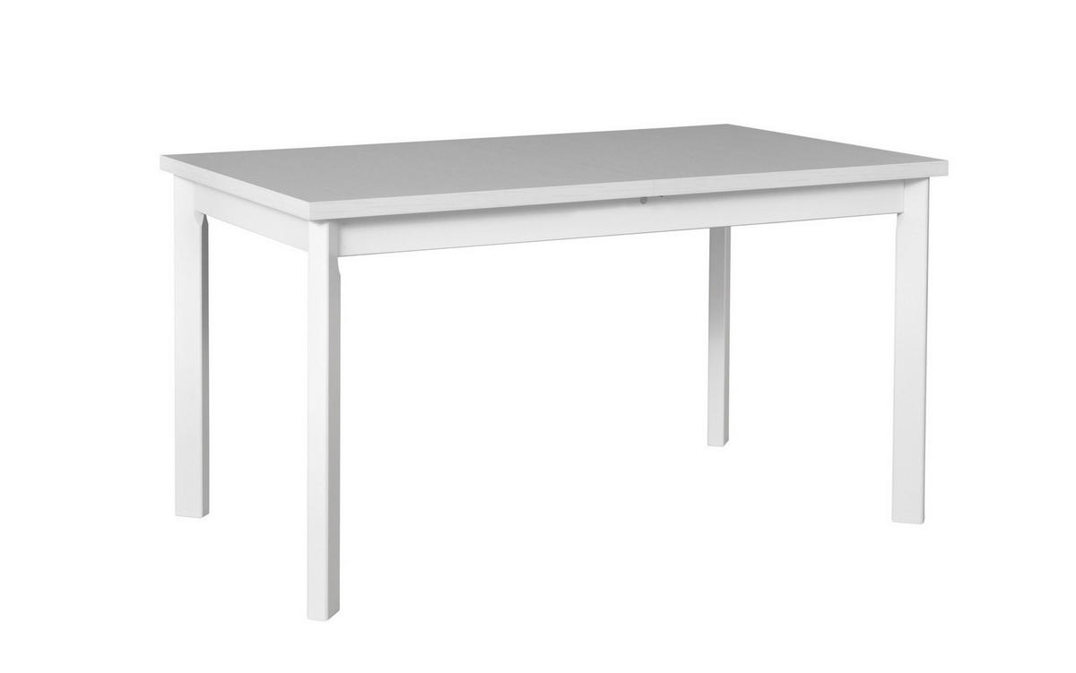 TISCH Max V-P Weiß, Klapptisch mit Holz Beine - Weiß, Holz/Holzwerkstoff (120/80/78cm) - Bettso