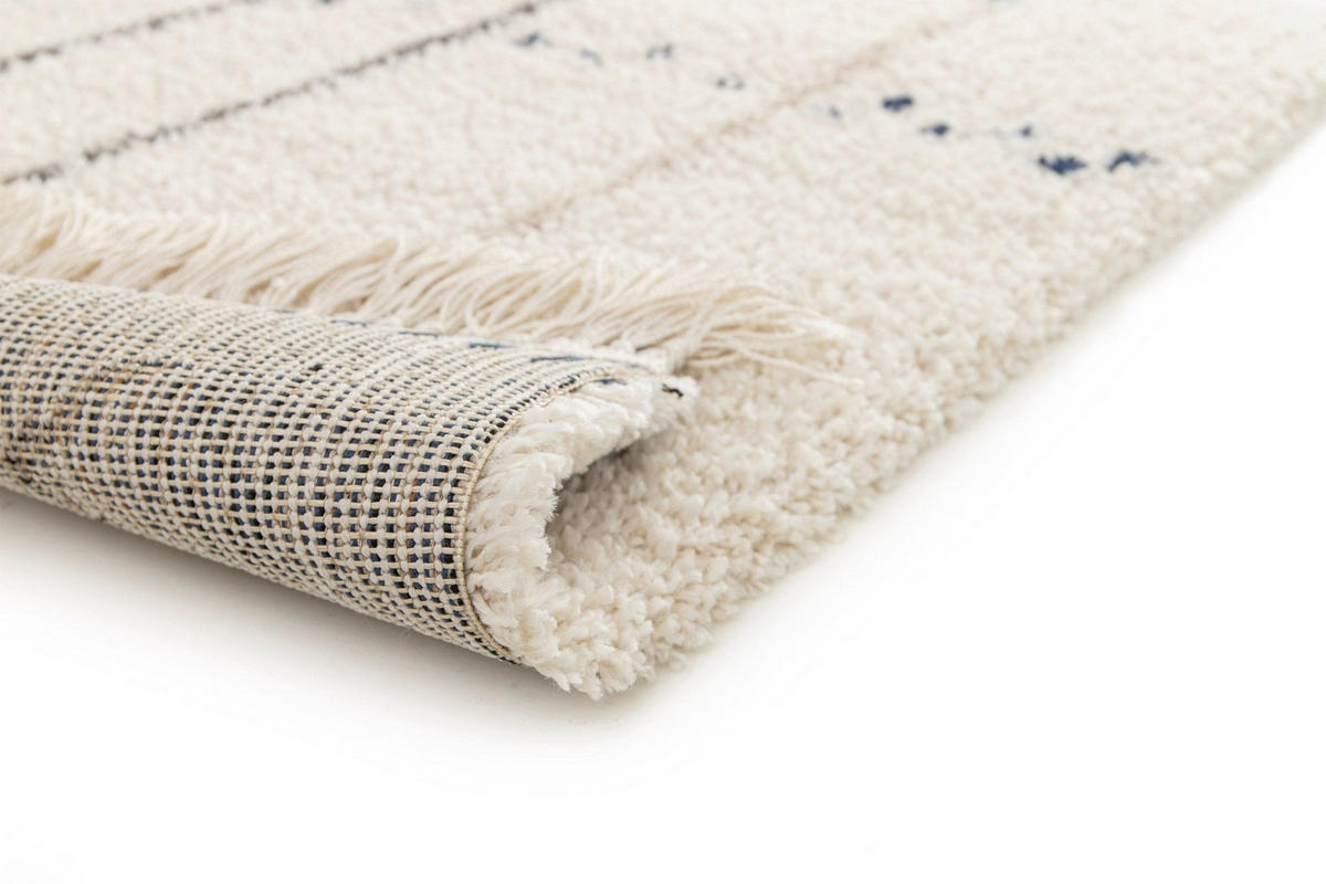 TEPPICH weich Ethno-Stil blau - Blau, Textil (160/230cm) - AFK Living