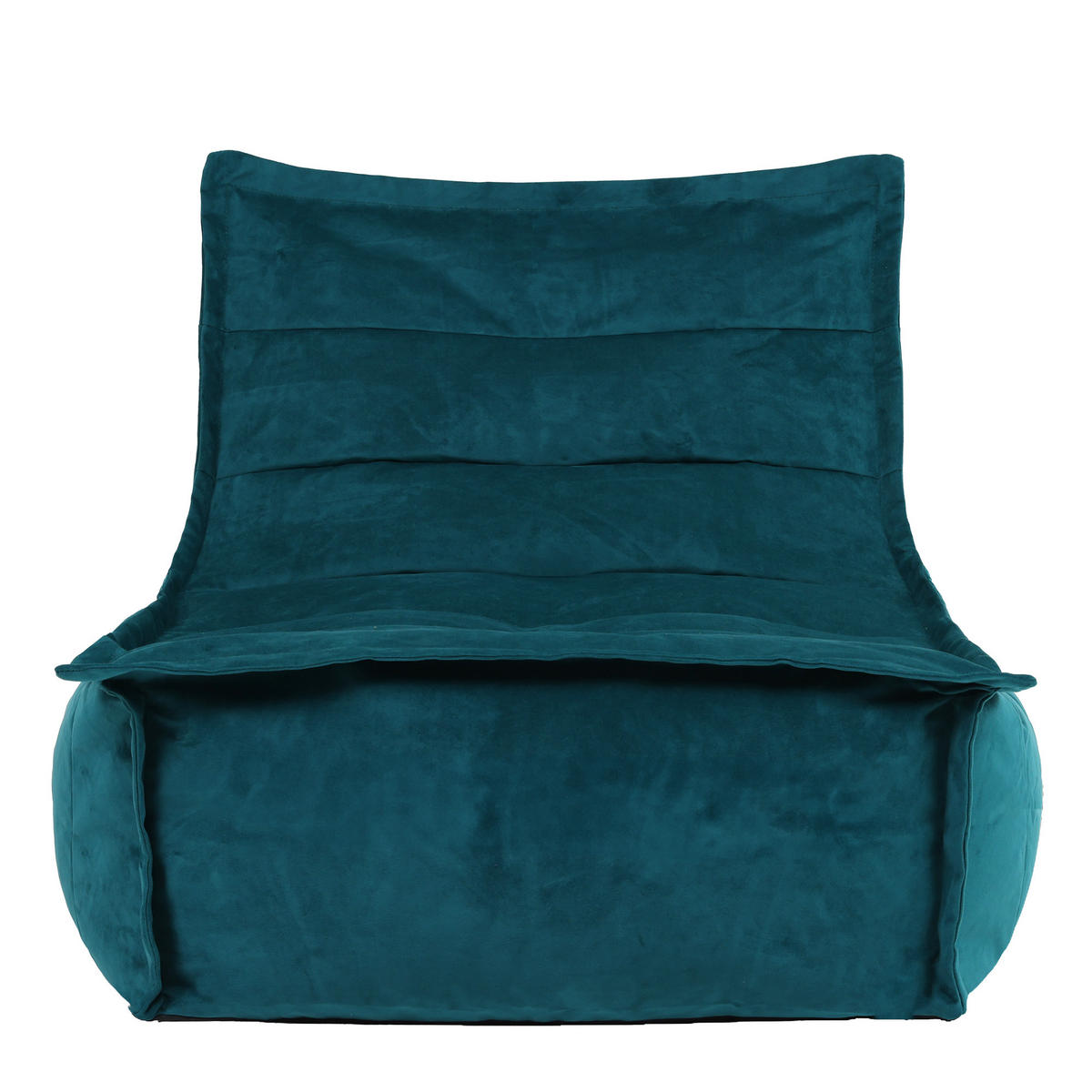 SITZSACK Lounger Skandi, Samt - Grün, Kunststoff (79/68/90cm) - icon