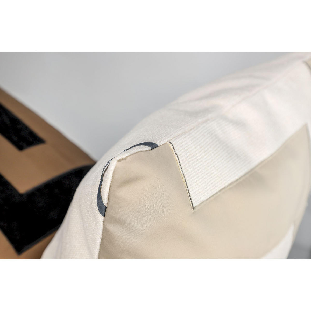 ZIERKISSENHÜLLE CUBE - Beige, Textil (50/50cm) - Sportalm Kitzbühel