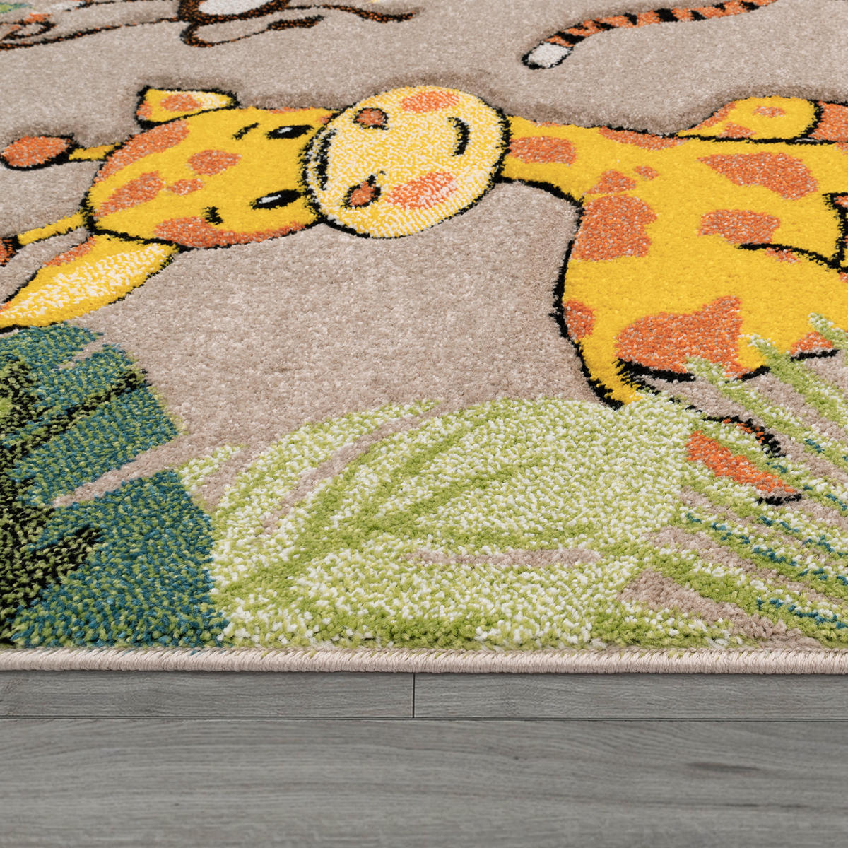 KINDERTEPPICH 133/133 cm Diamond 644 - Beige, Textil (133/133cm) - Paco Home