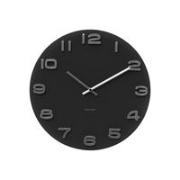 WANDUHR Vintage Ø35 cm - Schwarz, Glas (35/35/4cm) - Karlsson