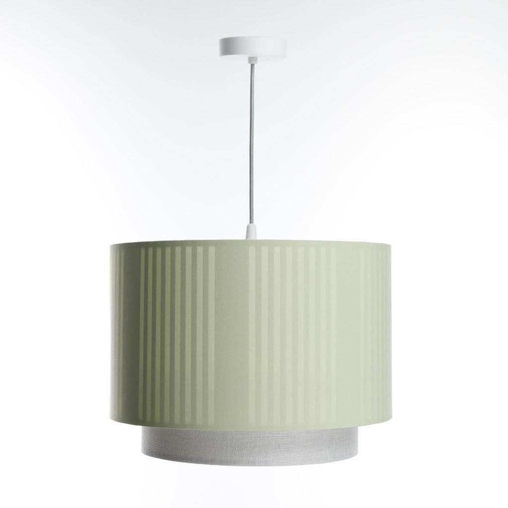HÄNGELEUCHTE Grün 50/106 cm - Weiß/Grün, Kunststoff (36/0.6/106cm) - ONZENO