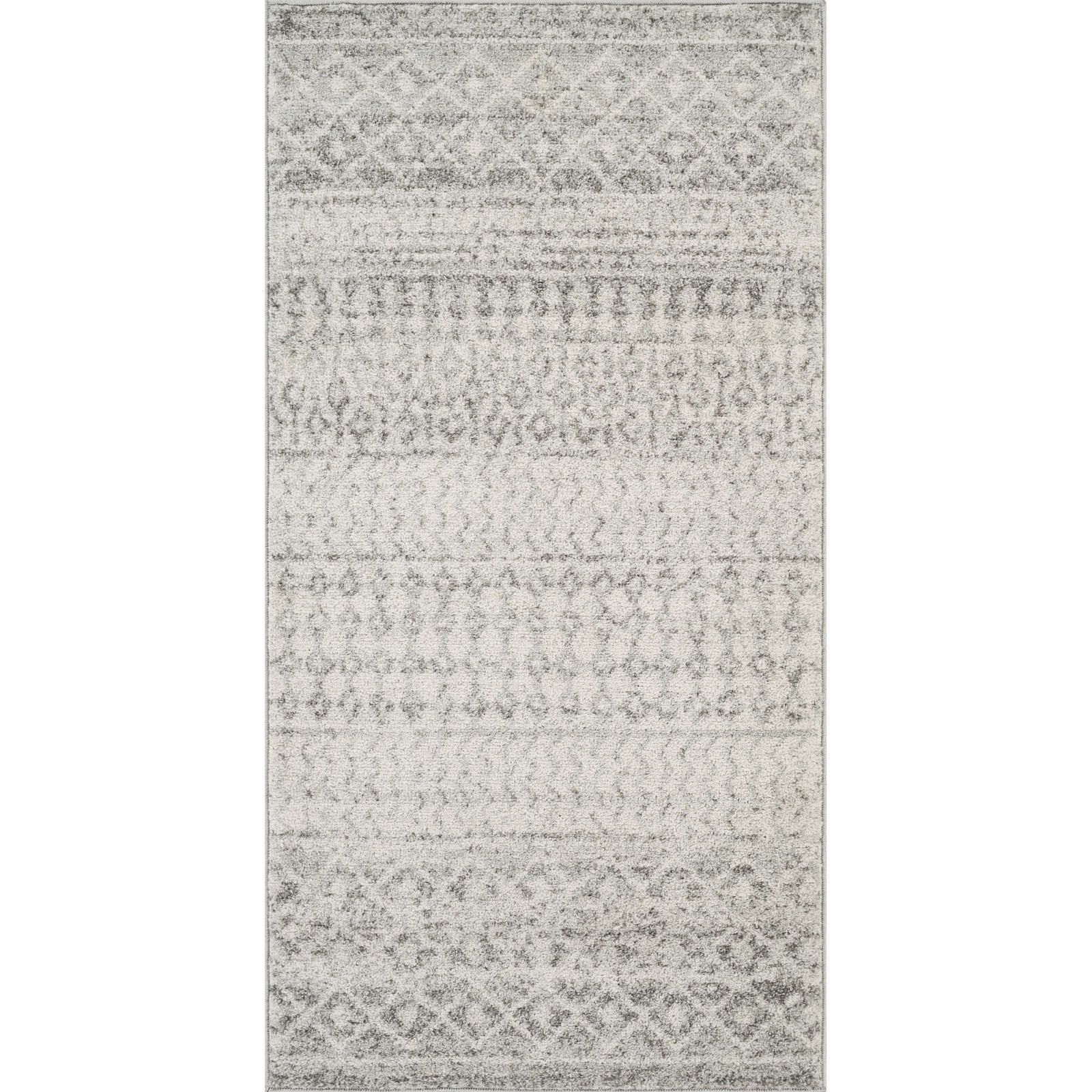 KURZFLORTEPPICH 80/150 cm Grau - Grau, Textil (80/150cm) - LIVABLISS