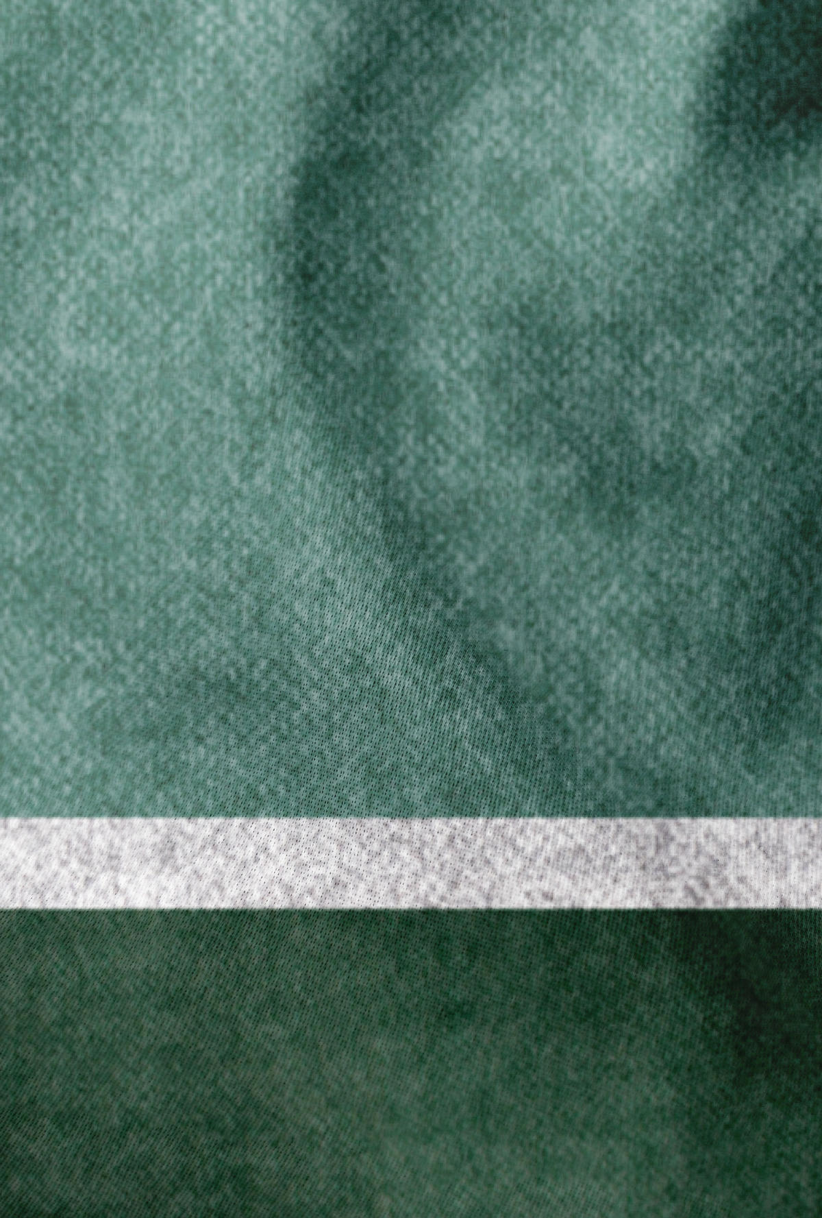 BETTWÄSCHE-GARNITUR Premium Melange Blockstreifen dunkelgrün, 135x200 cm + 80x80 cm - Dunkelgrün, Textil (135/200cm) - biberna