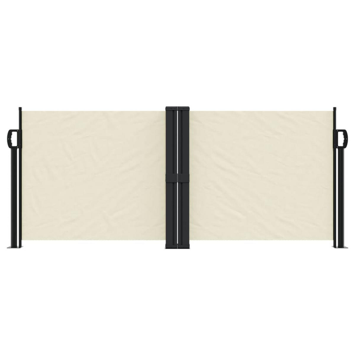 SEITENMARKISE Ausziehbar Creme 100x600 cm - Creme, Metall (600/100cm) - furnicato