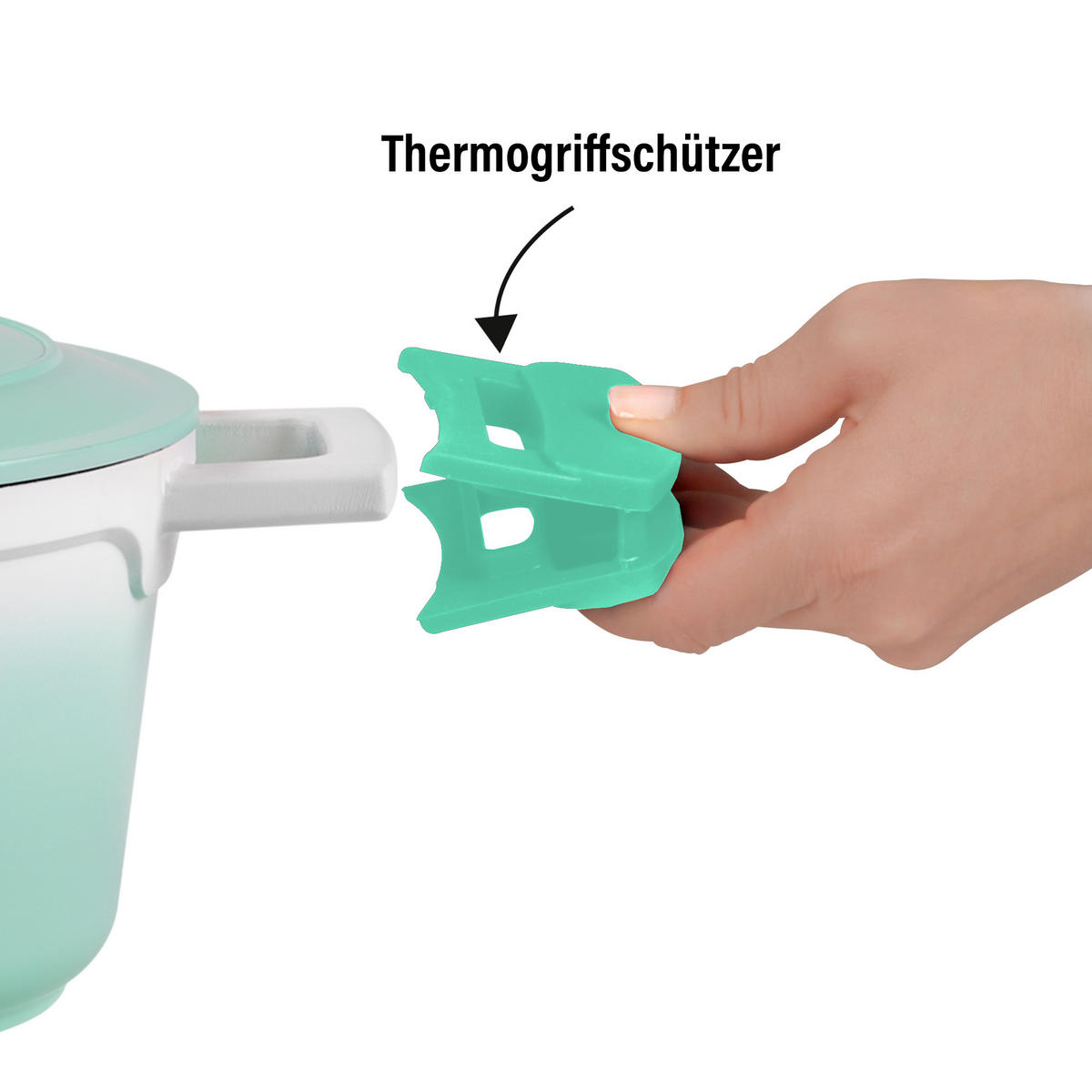 GOURMET BRÄTER - Mintgrün, Metall (32cm) - Stoneline