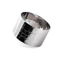 SERVIETTENHALTER Adrianne Silber 8/6/3 cm Metall - Silberfarben, Metall (6/8cm) - Mondex