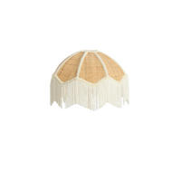 LAMPENSCHIRM Malacia Braun Ø35/26 cm - Braun, Naturmaterialien (35/35/26cm) - Light & Living