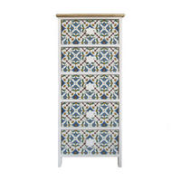 KOMMODE Weiß 30/40/93 cm - Weiß, Holz (30/93/40cm) - Mobili Rebecca