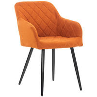 ESSZIMMERSTUHL Shila 84x47x44 cm orange - Orange, Textil (47/84/44cm) - furnicato