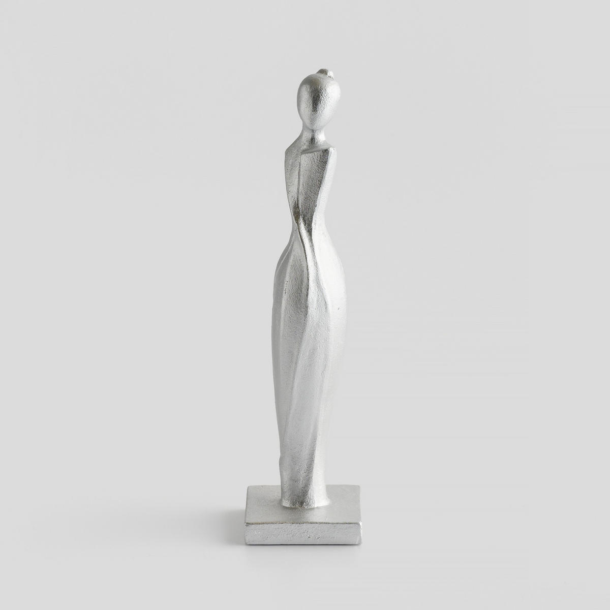 FIGUR Jiosei - Silberfarben, Kunststoff (8.5/33.5/10cm) - home&you